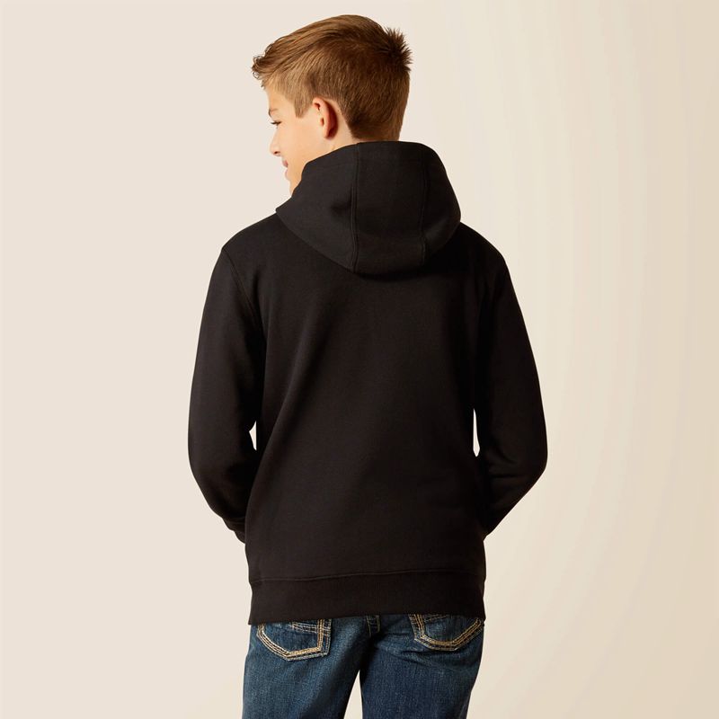 Black Ariat Mexico Hoodie | 04EKYBJOX