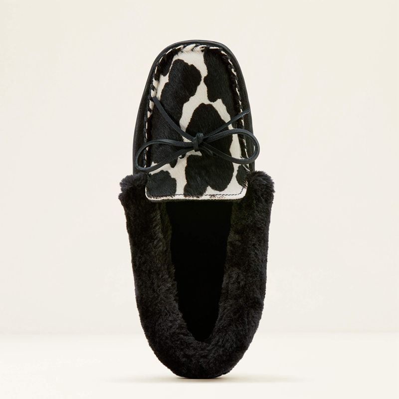 Black Ariat Moccasin Slipper | 07XOLDMBA