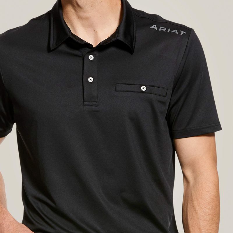 Black Ariat Norco Polo | 79CULFJIX