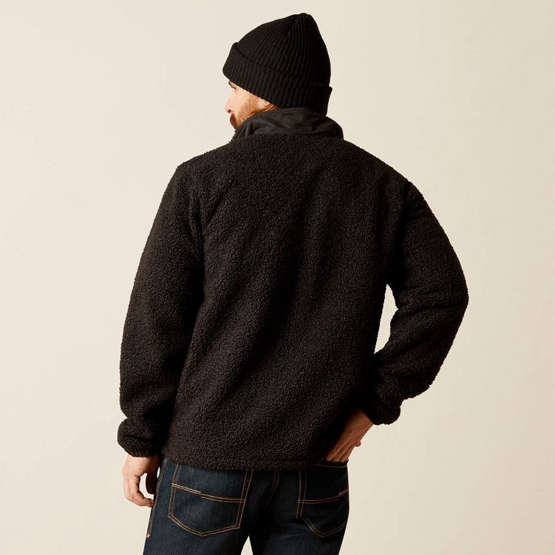 Black Ariat Odessa Sherpa Jacket | 73EMURZCP