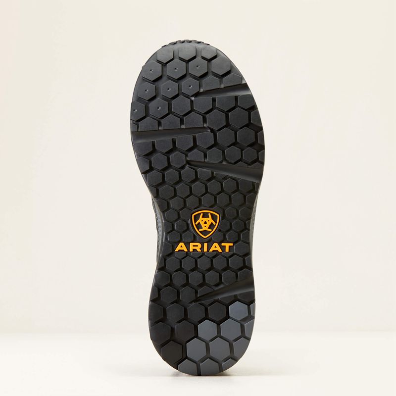 Black Ariat Outpace Shift Composite Toe Work Shoe | 72AOGTUZH