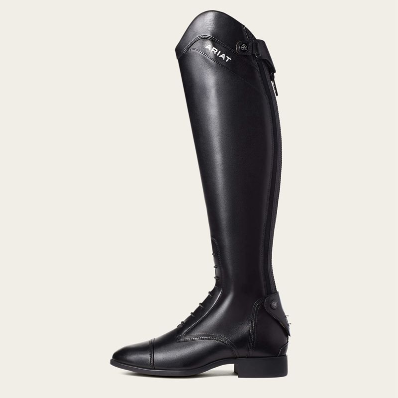 Black Ariat Palisade Tall Riding Boot | 63PCXOUJD