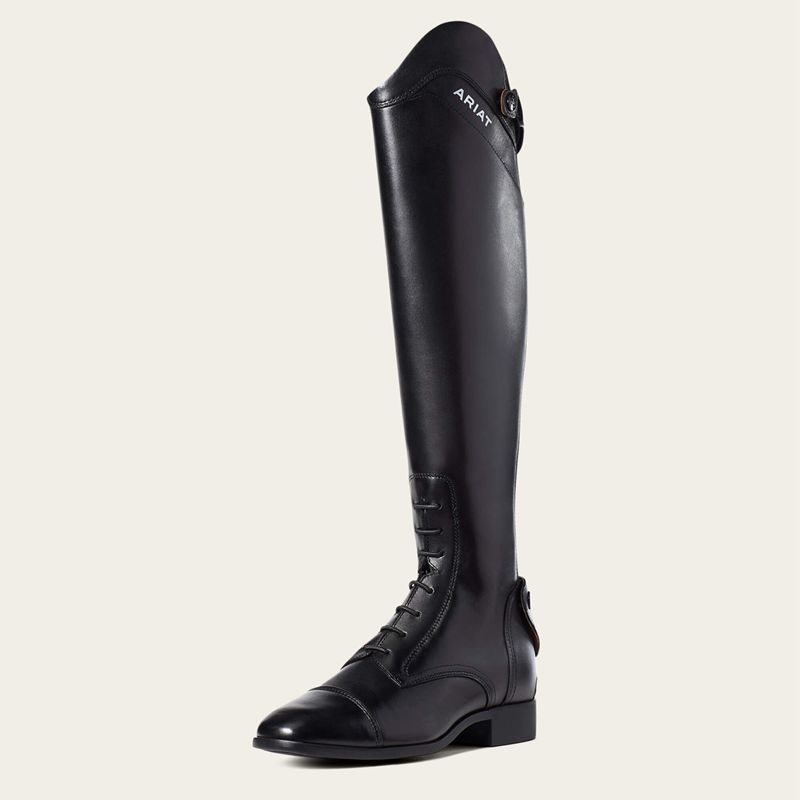 Black Ariat Palisade Tall Riding Boot | 63PCXOUJD