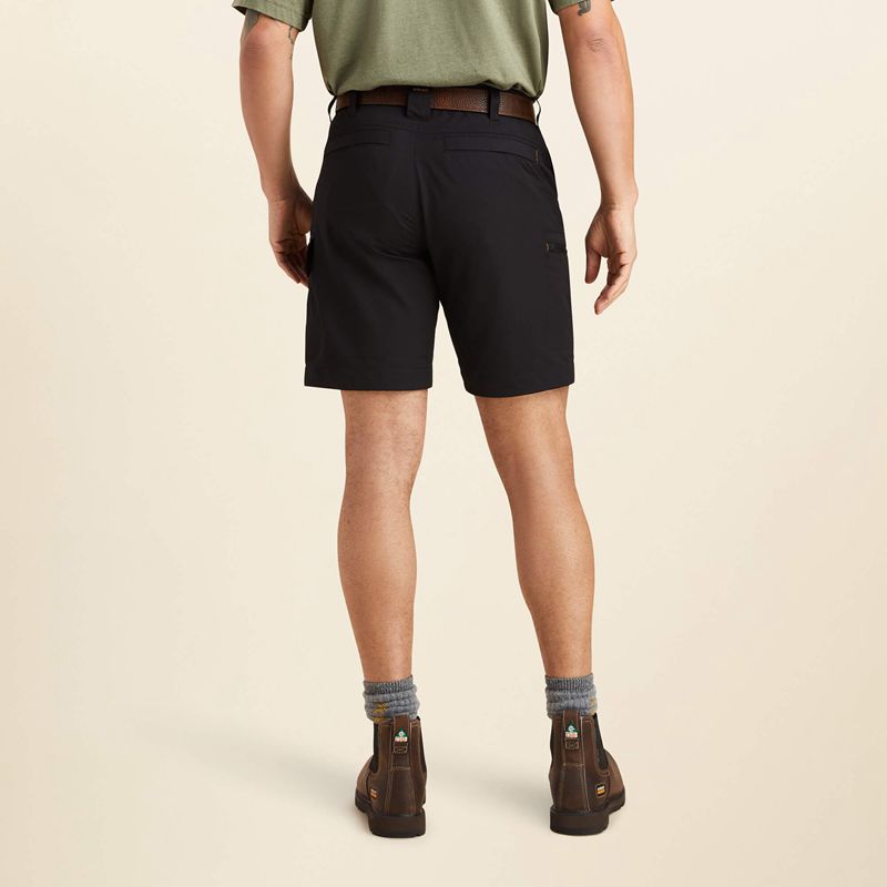 Black Ariat Rebar Workflow Ultralight Short | 32LAJQIYD