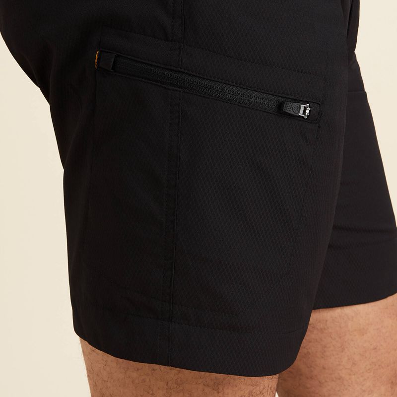 Black Ariat Rebar Workflow Ultralight Short | 32LAJQIYD