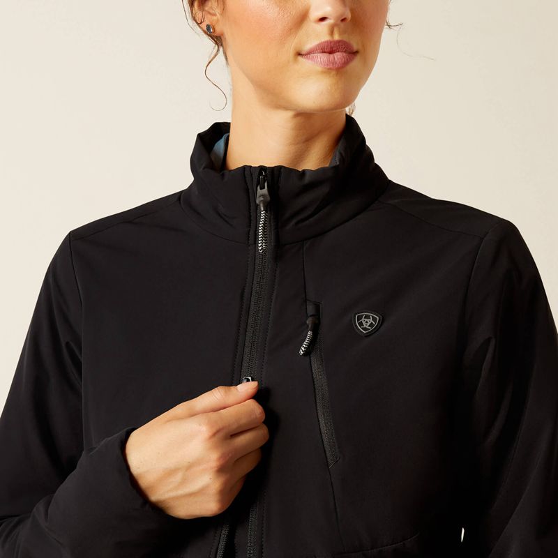 Black Ariat Rion Stretchshell Insulated Jacket | 50LHZCTSK