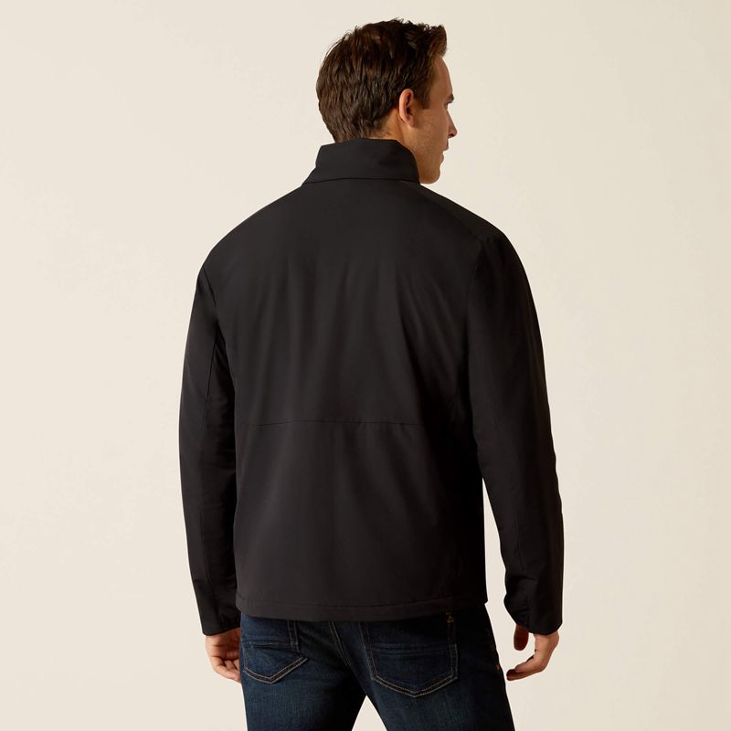 Black Ariat Rion Stretchshell Insulated Jacket | 73FMSYTHQ