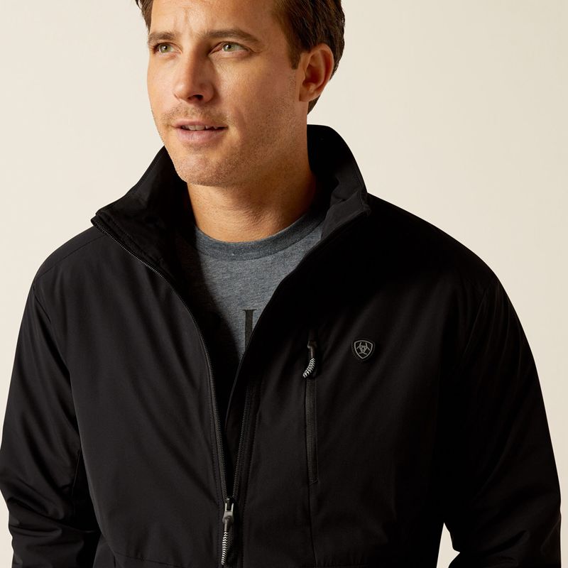 Black Ariat Rion Stretchshell Insulated Jacket | 73FMSYTHQ