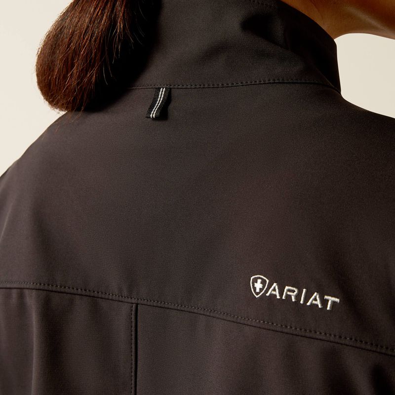 Black Ariat Rosalyn Utility Scrub Jacket | 73BCJFEMK