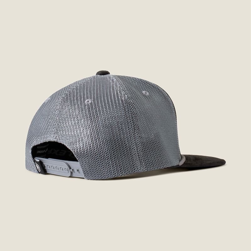 Black Ariat Roughout Cap | 45PIFLSHA