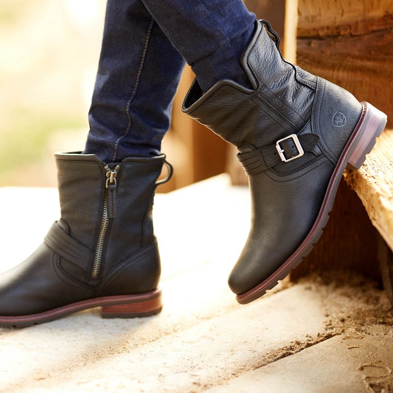 Black Ariat Savannah Waterproof Boot | 62RZTPNYV