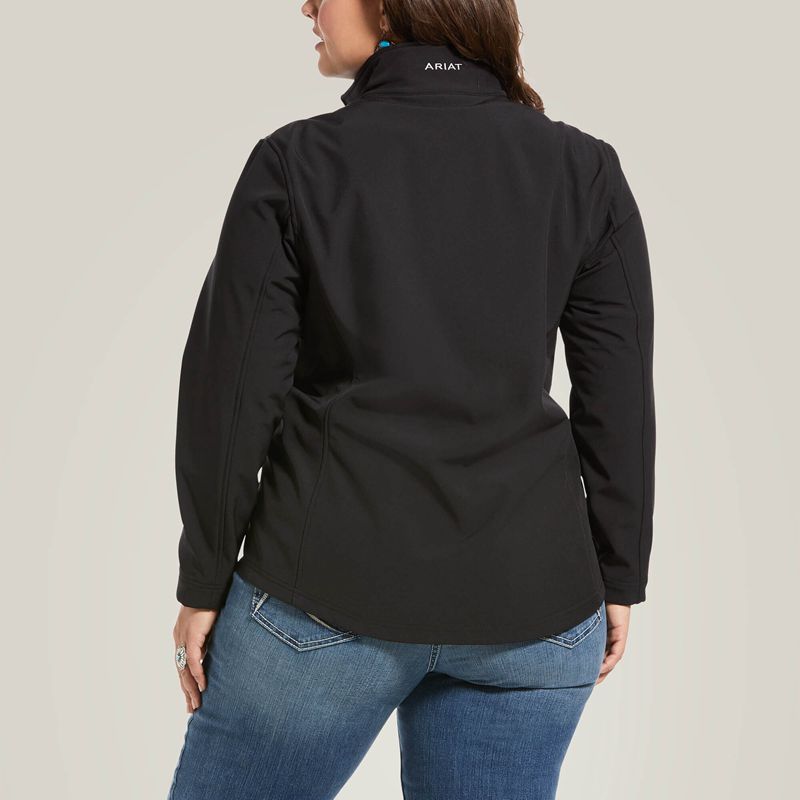 Black Ariat Softshell Jacket | 94DOHSJAT