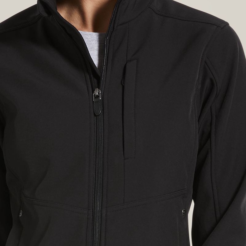 Black Ariat Softshell Jacket | 94DOHSJAT