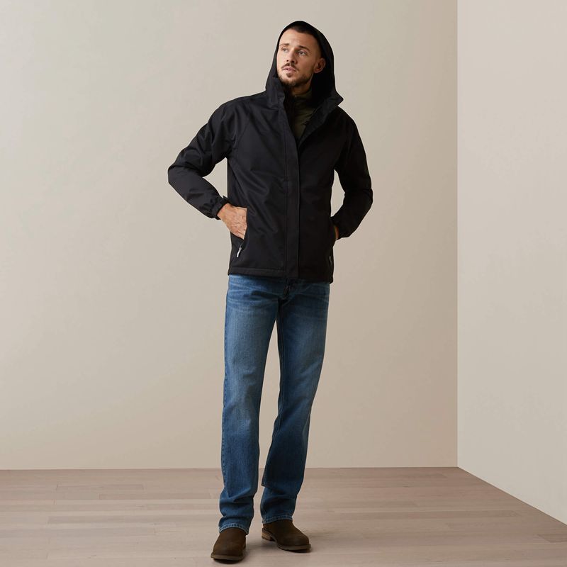 Black Ariat Spectator Waterproof Jacket | 05NEGUIOR