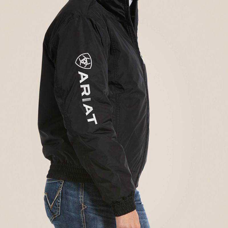 Black Ariat Stable Jacket | 10VKXIDYE