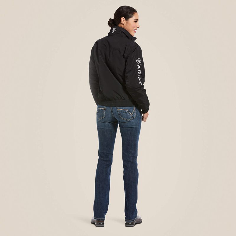 Black Ariat Stable Jacket | 10VKXIDYE