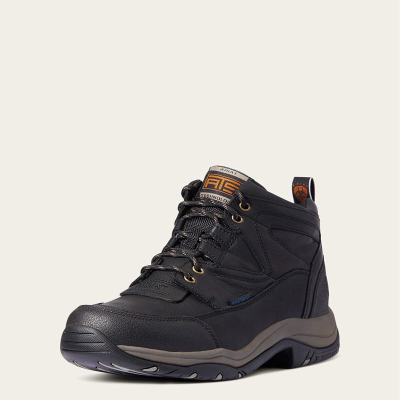 Black Ariat Terrain Waterproof Boot | 21FNKUVWB