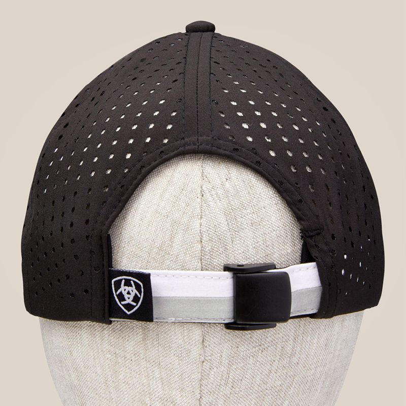 Black Ariat Tri Factor Cap | 18BHKAPDV