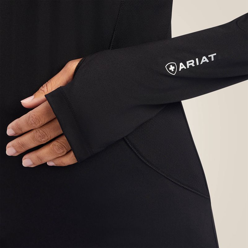 Black Ariat Venttek Underscrub Baselayer | 58VUFNQPT