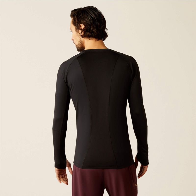 Black Ariat Venttek Underscrub Baselayer | 56PHXGYJO