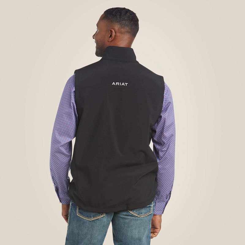 Black Ariat Vernon 2.0 Softshell Vest | 40WJXZORC