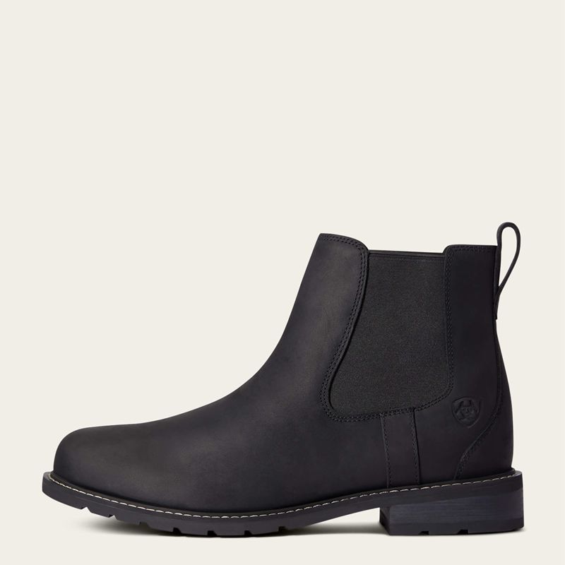 Black Ariat Wexford Waterproof Chelsea Boot | 40QIWKPLJ