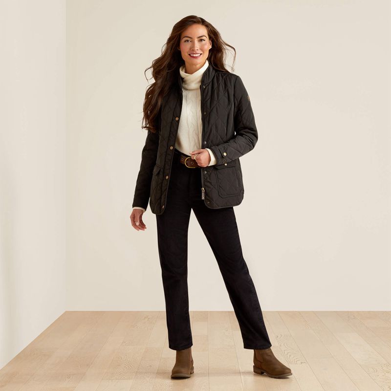 Black Ariat Woodside Jacket | 49QOFCDJV