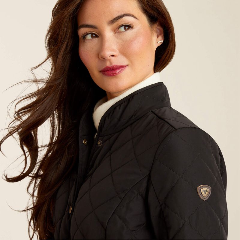 Black Ariat Woodside Jacket | 49QOFCDJV