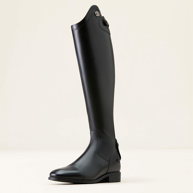 Black Calf Ariat Ravello Dress Tall Riding Boot | 13BSEDMUJ