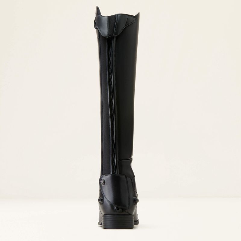 Black Calf Ariat Ravello Dress Tall Riding Boot | 90AXLZVBW