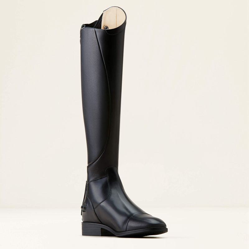 Black Calf Ariat Ravello Dress Tall Riding Boot | 90AXLZVBW