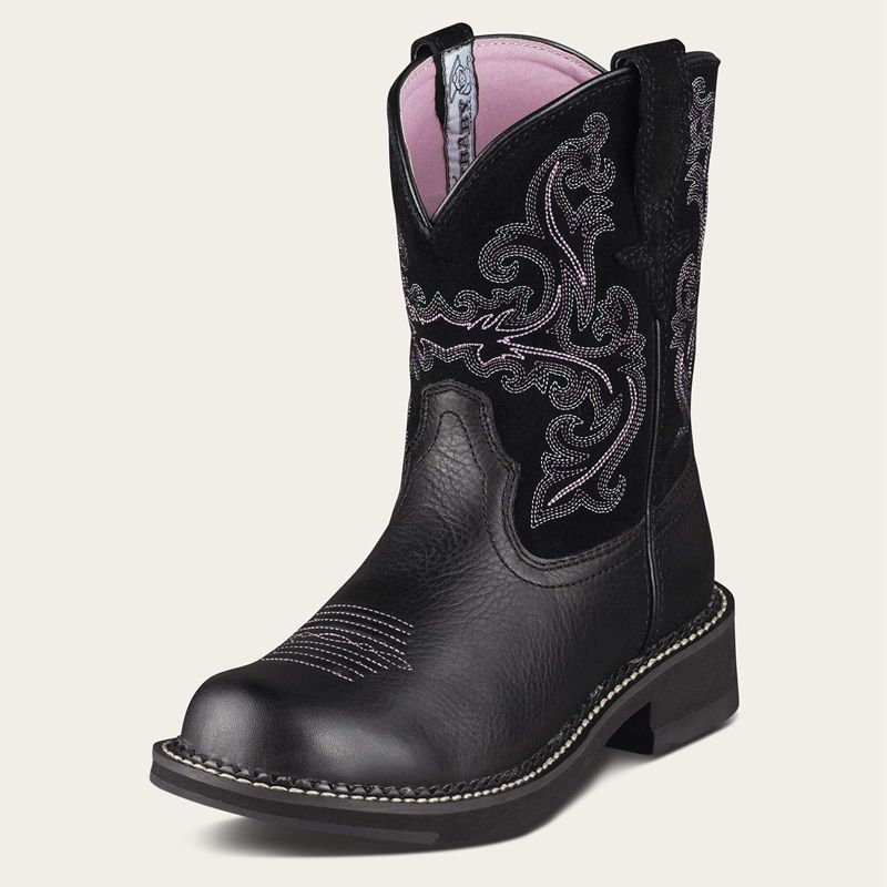 Black Deertan Ariat Fatbaby Ii Western Boot | 68TQJHPGK