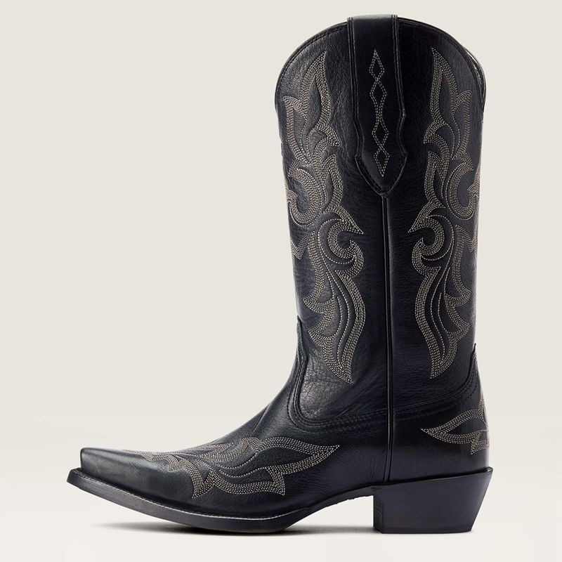 Black Deertan Ariat Jennings Stretchfit Western Boot | 40HAEYMWI