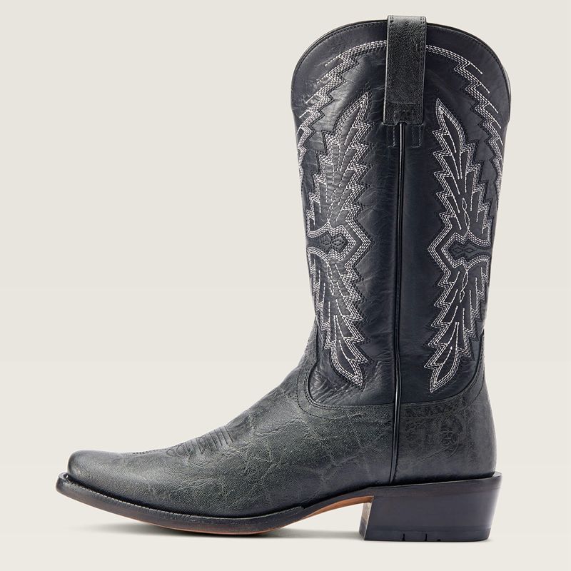 Black Elephant Print Ariat Futurity Showman Western Boot | 98NSTHUAV