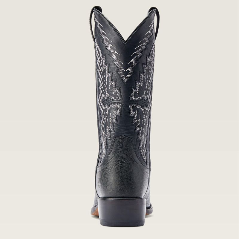 Black Elephant Print Ariat Futurity Showman Western Boot | 98NSTHUAV