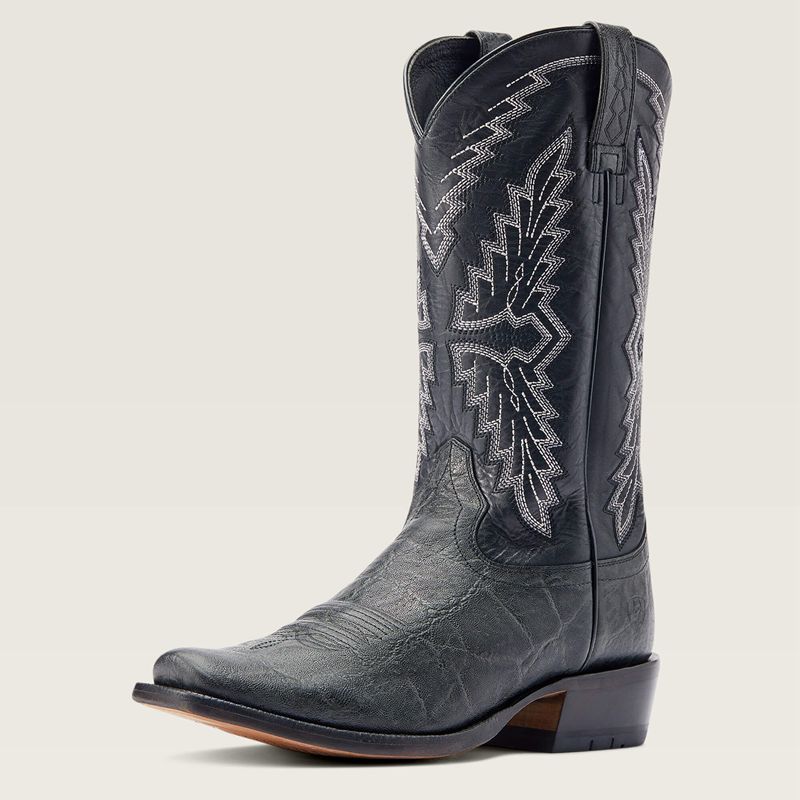 Black Elephant Print Ariat Futurity Showman Western Boot | 98NSTHUAV