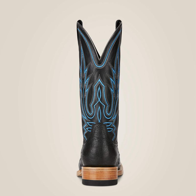 Black Full Quill Ostrich Ariat Relentless All Around Western Boot | 52JKVLGIU