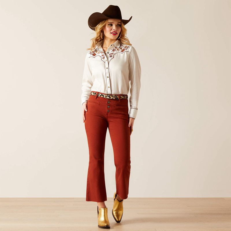 Blanc De Blanc Ariat Elsa Shirt | 73FAHSZGE