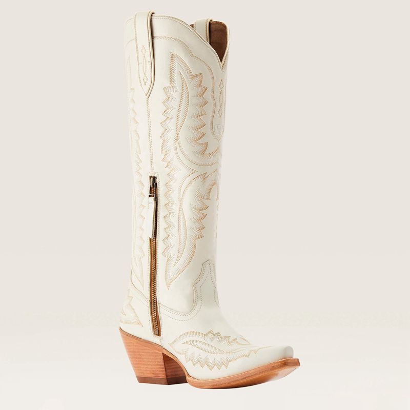 Blanco Ariat Casanova Western Boot | 59SHCTUVJ