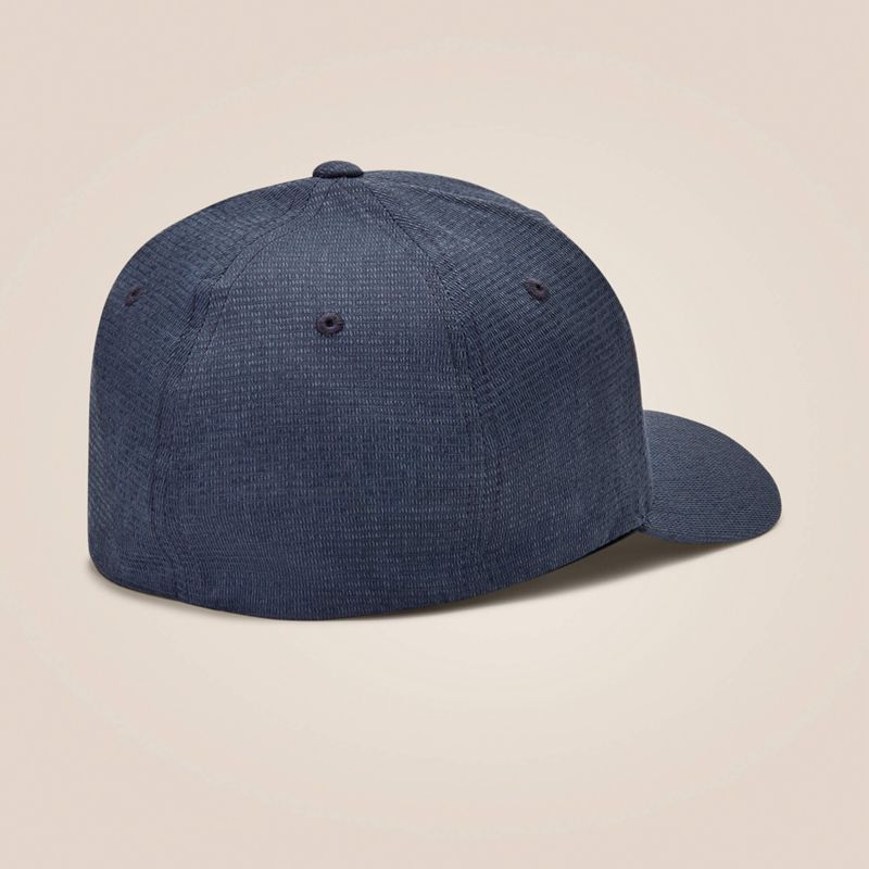 Blue Ariat Round Logo Patch Cap | 13QMZNUKF