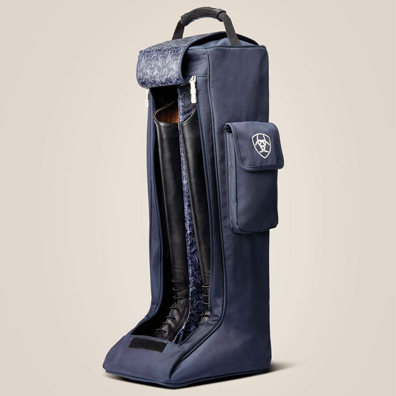 Blue Ariat Team Tall Boot Bag | 97YSIRUNC