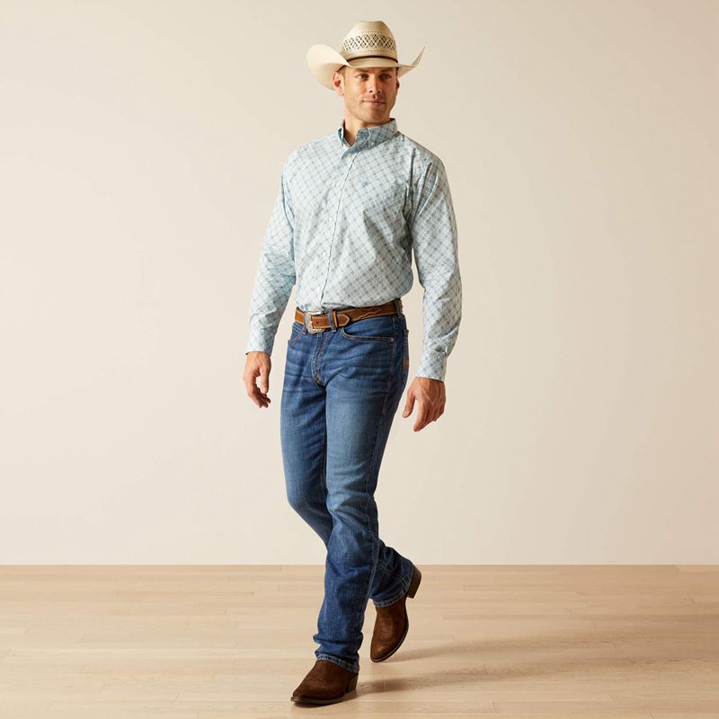 Blue Heaven Ariat Eamon Classic Fit Shirt | 71YBOEWTX