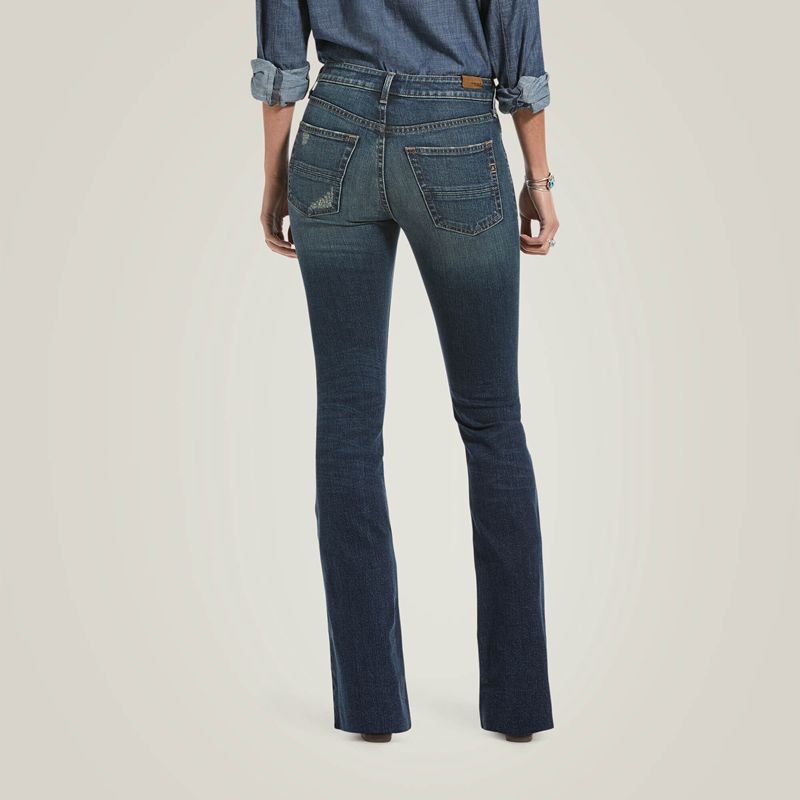 Blue Lake Ariat Premium High Rise Flare Jean | 01DGXTQCP