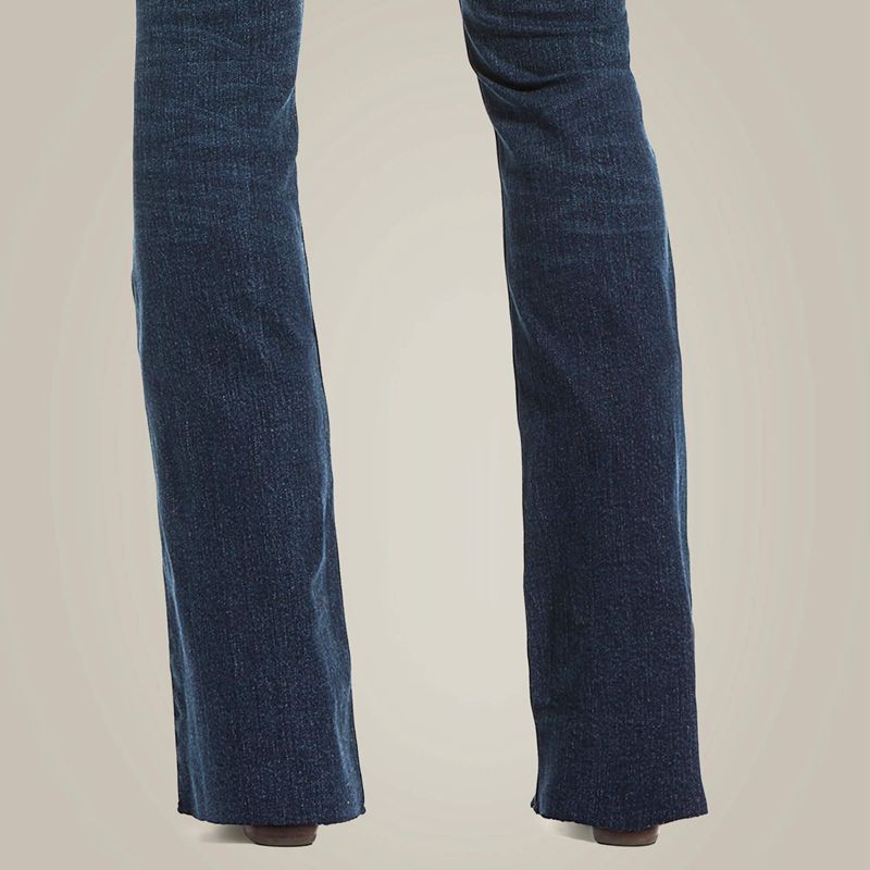 Blue Lake Ariat Premium High Rise Flare Jean | 01DGXTQCP