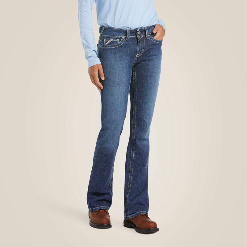 Blue Quartz Ariat Fr Durastretch Basic Boot Cut Jean | 21QWFDBZP