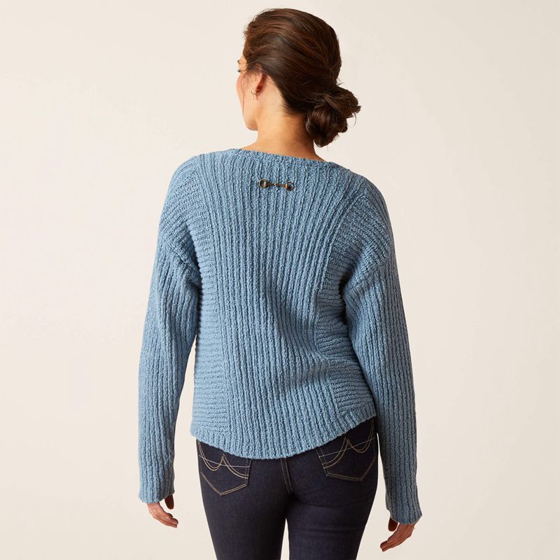 Blue Shadow Ariat Daneway Sweater | 34HIMDWFA