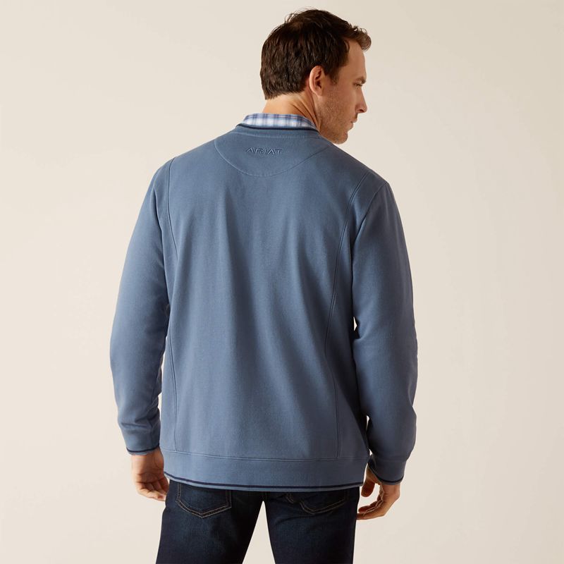 Bluefin Ariat Tedstock Sweatshirt | 75DOJYZPF