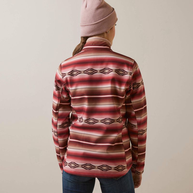 Blushing Serape Ariat Softshell Jacket | 63VRKQLIH