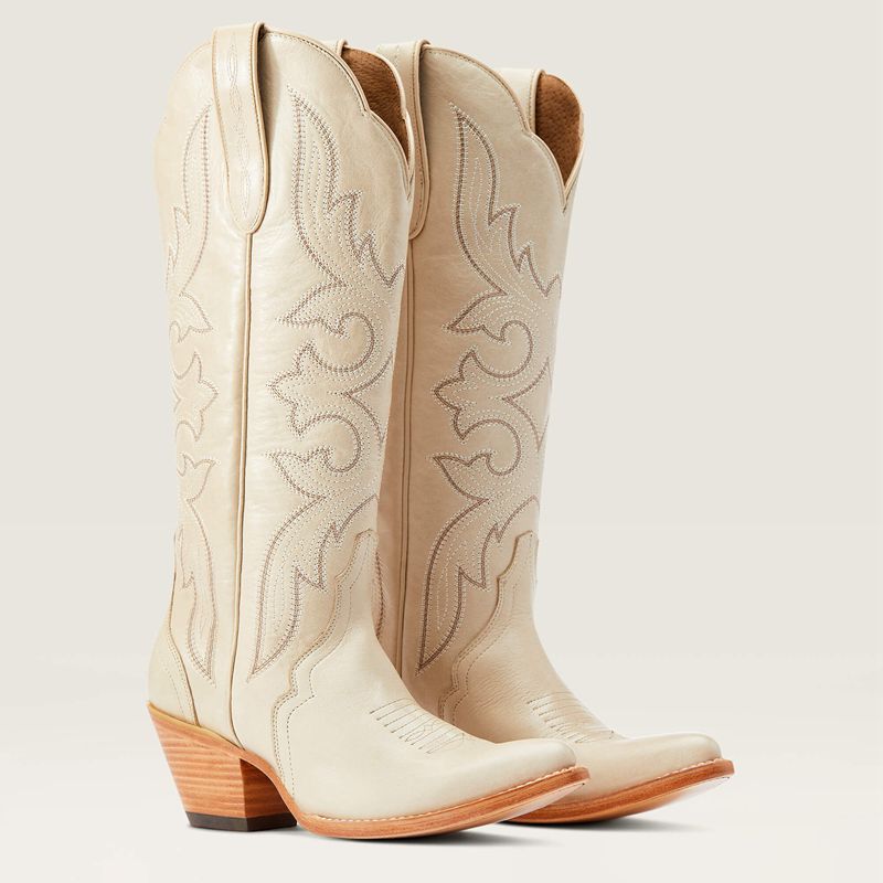 Bone Ariat Belinda Stretchfit Western Boot | 80EOQUYRC