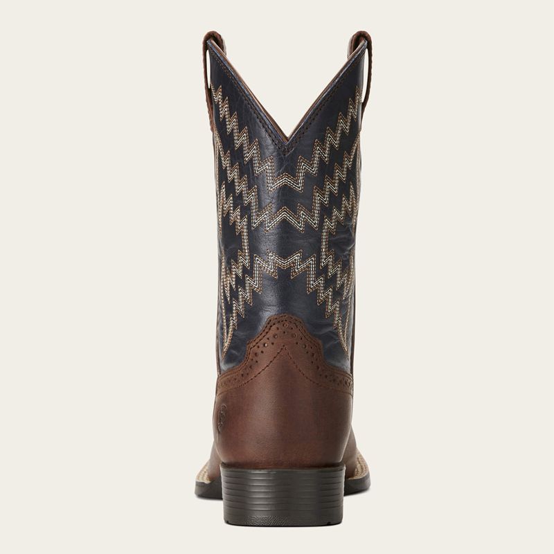 Brazen Brown Ariat Bk Tycoon Western Boot | 58RKDVLQU